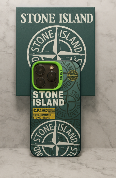 coque stone island iPhone 16 Blanc coque stone island iPhone 16 Blanc
