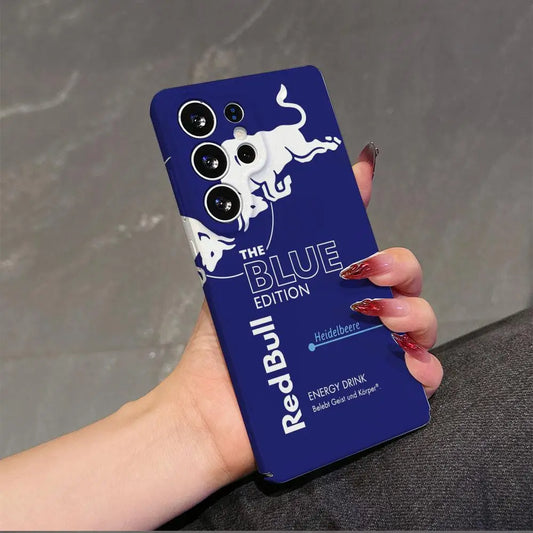 Coque RedBull Samsung Bleu foncer et blanc