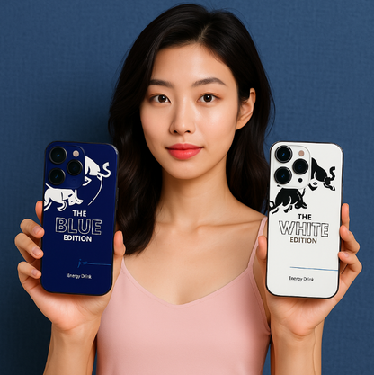 Coque RedBull Samsung Bleu foncer et blanc
