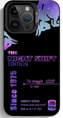Coque Red bull Night shift