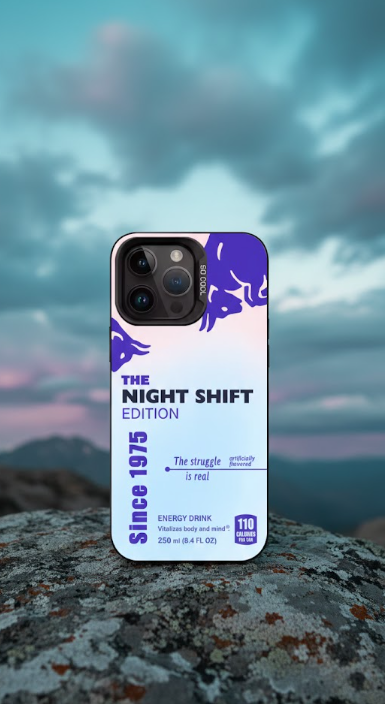 Coque Red Bull transparente