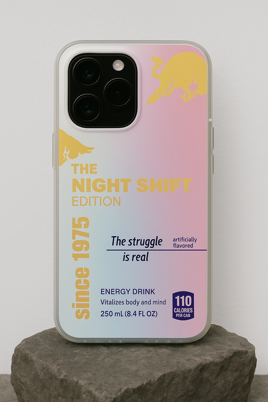 Coque Night shift transparante