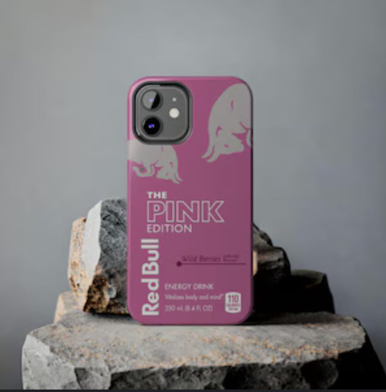 Coque Redbull  rose édition